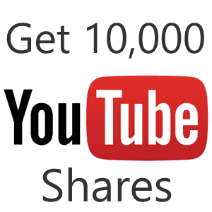 Get 10000 shares on youtube videos