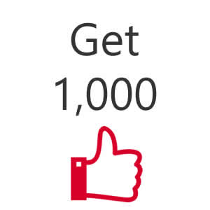 Get 1000 likes on your youtube videos