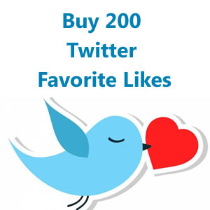 Buy 200 Twitter Followers Likes