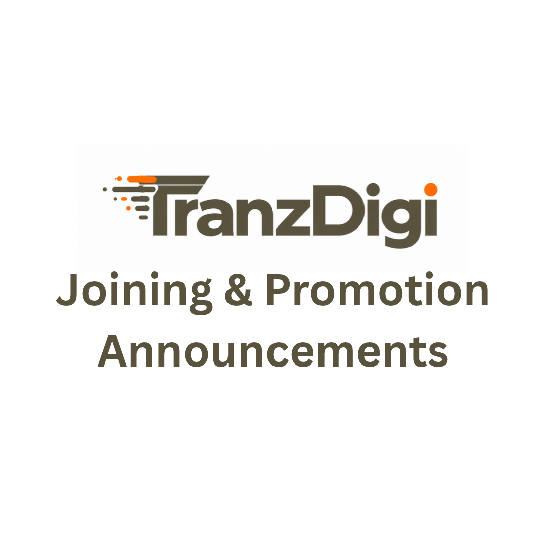 Joining & Promotion Announcements